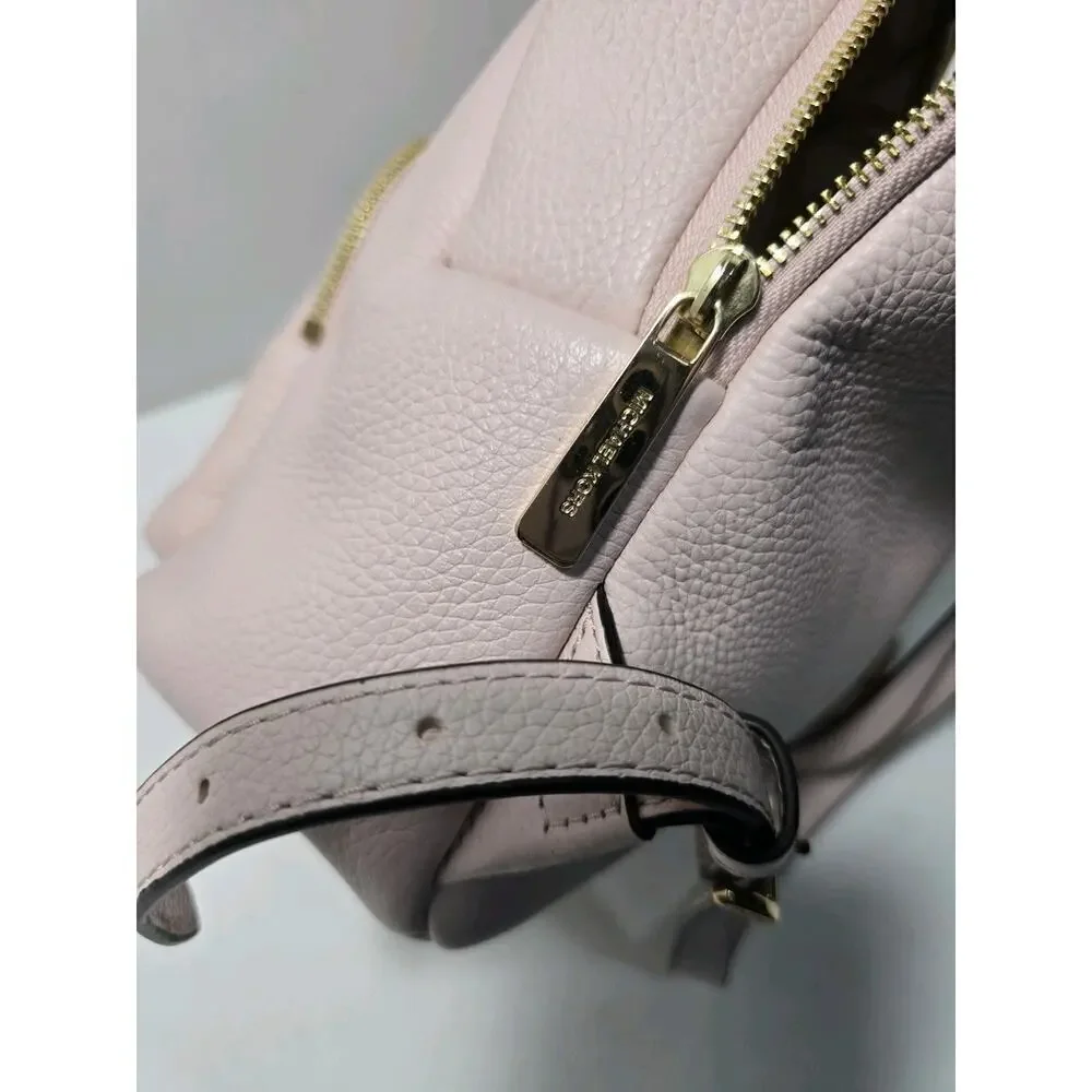 MICHAEL KORS Women’s Erin Medium Pebbled Leather Backpack Fawn MSRP $358